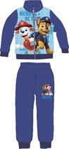 Paw Patrol  set joggingpak / trainingspak / vrijetijdspak - Vest + Broek  - Blauw - Maat 116 (maatlabel 122)