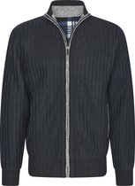 Cappuccino Italia - Heren Sweaters Bounded Jacket Navy - Blauw - Maat M