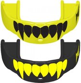 Tapout Fang Bitjes - Volwassenen - 2 stuks - Geel/Zwart