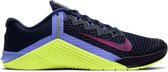 Nike Metcon 6 dames blackened blue/red plum - maat 38.5