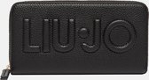 Liu Jo Logo Dames Portemonnee - Zwart