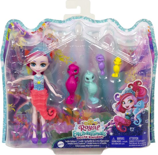 Pop Mattel Enchantimals Royal Sedda Sea Horse 15 cm — afbeelding 5