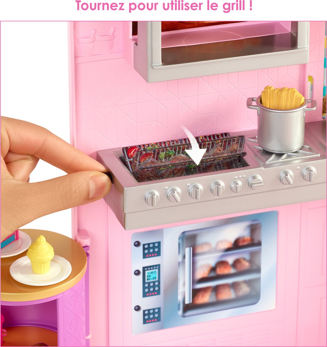 Barbie Kook & Restaurant Pop Speelset | bol.com