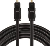 By Qubix Toslink kabel - Audio male to male - 3 m - Zwart