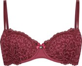 Hunkemöller Dames Lingerie Voorgevormde beugel bh Rose  - Rood - maat E70