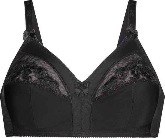 Hunkemöller BH zonder beugel Sara soft - zwart - Maat B90