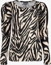 TwoDay shirt met zebraprint - Maat XL