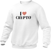 Crypto Kleding - I Love Crypto - Trui/Sweater