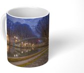 Mok - Parijs - Nacht - Bomen - 350 ML - Beker