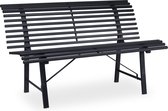 tuinbank - 2 persoons - 130 cm breed - weerbestendig - max 230 kg - staal