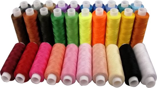 Premium Naaigaren Set 30 Kleuren - Garen - Naaien - DIY - Accessoires - Naaimachine - Tools - Knutselen - Borduren
