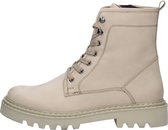 SUB55 Dames veterschoenen Veterschoenen Hoog - taupe - Maat 42