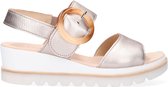 Gabor 645.1 Sandalen - Met Sleehak - Dames - Goud - Maat 43