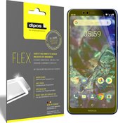 dipos I 3x Beschermfolie 100% compatibel met Nokia 5.1 Plus Folie I 3D Full Cover screen-protector