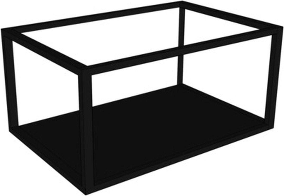 Royal plaza Elegant frame met bodemplaat 60x40 mat zwart