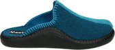 Westland MONACO DAMEN 62 - Volwassenen Dames pantoffels - Kleur: Blauw - Maat: 40