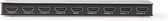 Nedis HDMI™-Splitter | 8-Poorts poort(en) | HDMI™ Input | 8x HDMI™ Output | 4K@60Hz | 18 Gbps | Metaal | Antraciet