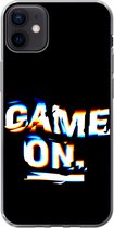 Geschikt voor iPhone 12 mini hoesje - Gaming - Game - Quote - Siliconen Telefoonhoesje