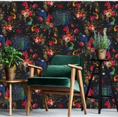 Voorraad selectie 6371-15 trendy felle flowers