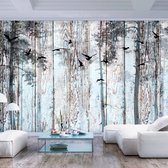 147cm X 105cm - Zelfklevend fotobehang - Dicht bij de natuur, premium print, 8 maten