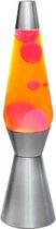 Lava Lamp Raket - oranje vloeistof met rode lava