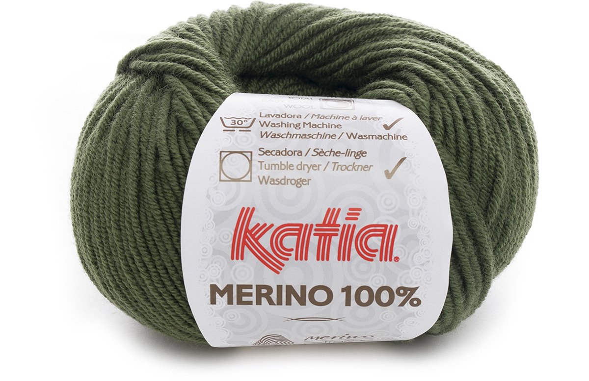 Katia Concept Merino 100% - 23 bosgroen - Wol Garen