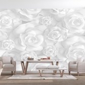 Zelfklevend fotobehang -  Witte rozen  , Premium Print