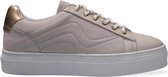 Haboob P6729hab Lage sneakers - Leren Sneaker - Dames - Grijs - Maat 36