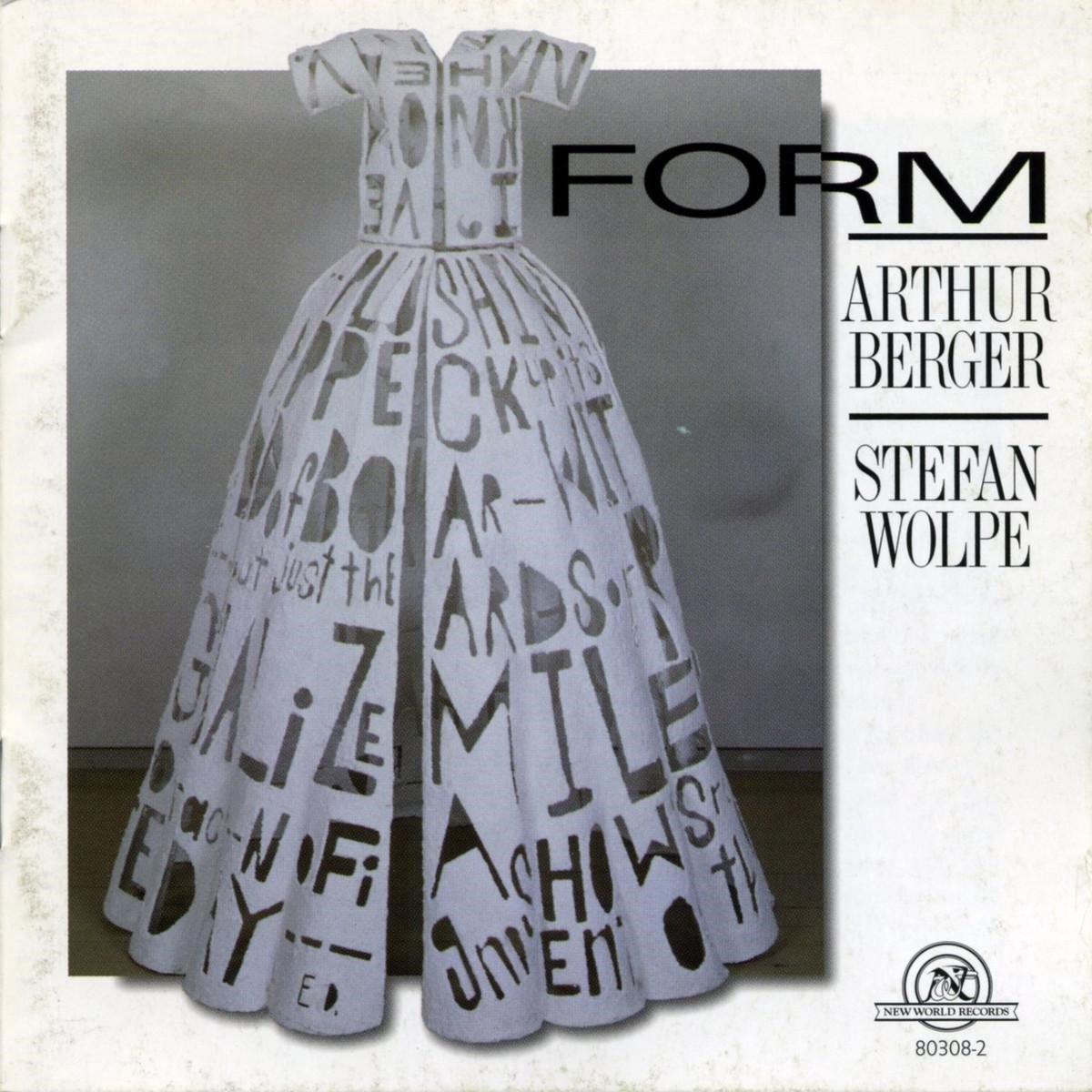 Robert Miller & Russell Sherman - Form (Stefan Wolpe & Arthur Berger) (CD)