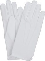 Suitable - Gala Handschoen Wit - Maat M -
