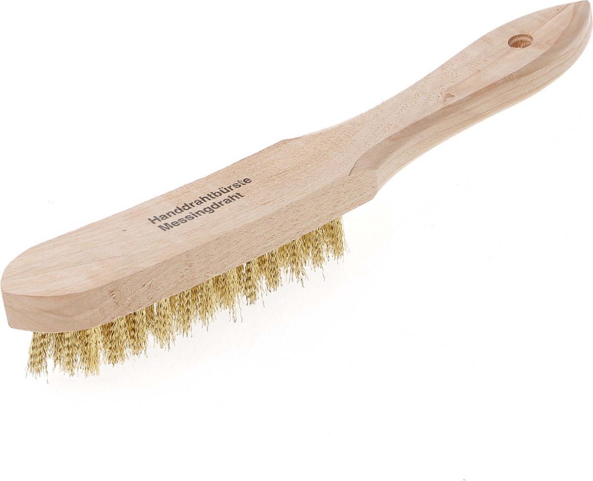 Borstel messing draad 4 rijen