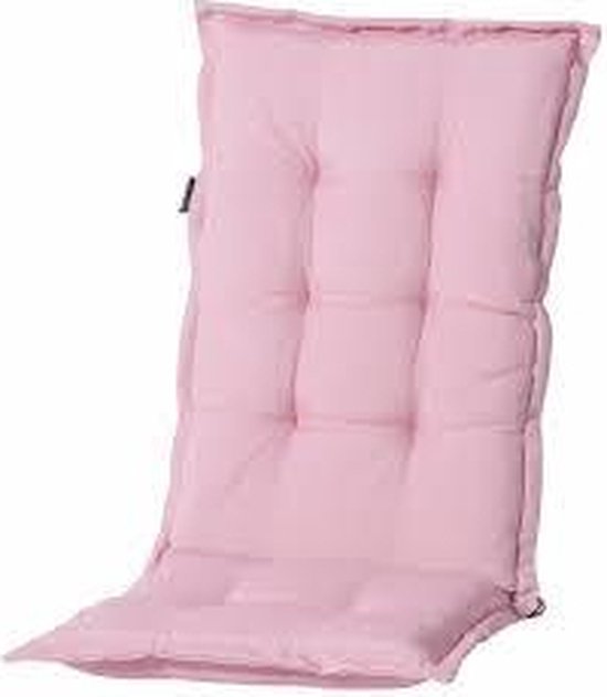 Madison - Tuinkussens Hoge Rug Panama Soft Pink - 123x50 - Roze | bol.com