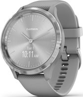Garmin Vivomove 3 Hybrid Smartwatch - Echte wijzers - Verborgen touchscreen - Connected GPS - Silver/Grey