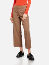 GERRY WEBER Dames Culotte met persplooi Toffee-42