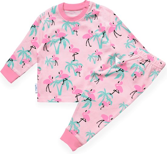 Frogs and Dogs - Pyjama Flamingo - Multicolor - Maat 68 - Meisjes