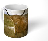Mok - Schotse hooglander - Zon - Gras - 350 ML - Beker