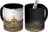 Magische Mok - Foto op Warmte Mok - Thailand - Kasteel - Wolken - 350 ML