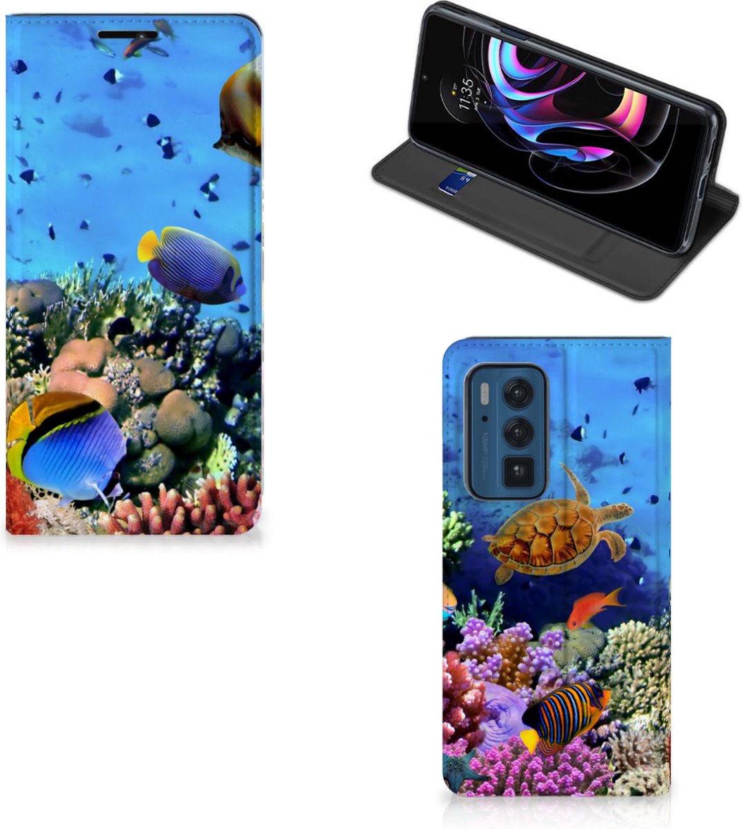 Motorola Edge 20 Pro Hoesje maken Vissen
