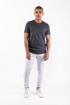 P&S Heren T-shirt-CONNER-mid grey-S