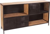 Dressoir - dressoir gudmorgan large - zwart - 170x40x88