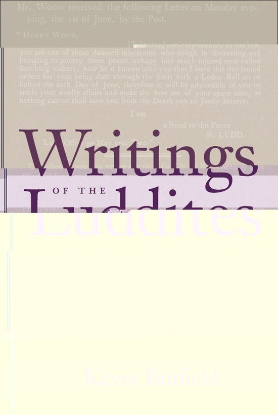 Writings of the Luddites - cover