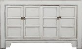 Fine Asianliving Chinees Dressoir Wit Glanzend B145xD40xH89cm Chinese Meubels Oosterse Kast
