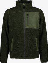 Kjelvik heren sherpa fleece vest met voering - Groen - Maat L