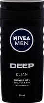 Nivea - Deep Clean Shower Gel - Shower Gel For Men