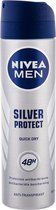 Nivea - Silver Protect Dynamic Power Antiperspirant - Antiperspirant Spray For Men