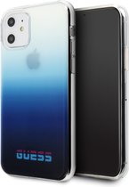 Blauw hoesje van Guess - iPhone 11 - Backcover - GUHCN61DGCNA - California