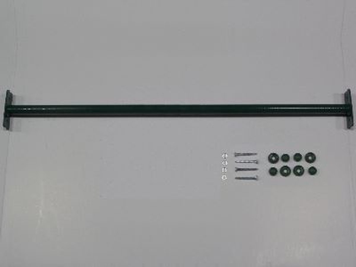 Duikelstang Groen 125 cm + Bevestigingsmateriaal