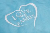 Hondenmand Shabby Chic - Blauw - 45 x 45 x 15 cm