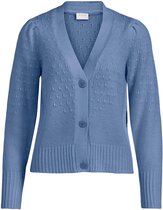 Vila Vest Viangie L/s Button Knit Cardigan 14070538 English Manor Dames Maat - XS