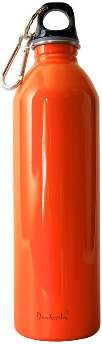 RVS waterfles 600ml - Oranje